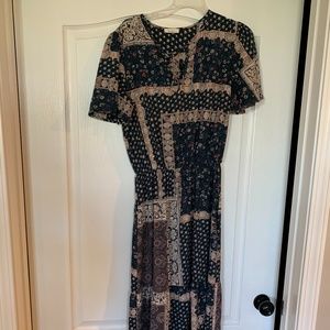 Maxi pattern dress
